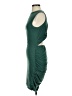 Unbranded Solid Green Cocktail Dress Size S - photo 5
