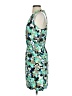 Joy Joy Print Teal Cocktail Dress Size XS - photo 5