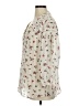 Pale Sky 100% Polyester Ivory 3/4 Sleeve Blouse Size M - photo 5