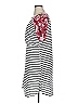 Assorted Brands Stripes White Black Casual Dress Size XL (estimated) - photo 5