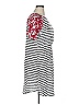 Assorted Brands Stripes White Black Casual Dress Size XL (estimated) - photo 4