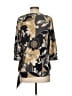 Elle Brown Gray 3/4 Sleeve Blouse Size S - photo 2