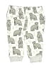 Baby Essentials 100% Cotton Print Ivory Gray Casual Pants Size 0-6 MO - photo 2