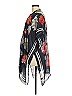 Woven Heart 100% Polyester Black Kimono One size - photo 5