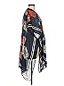 Woven Heart 100% Polyester Black Kimono One size - photo 4