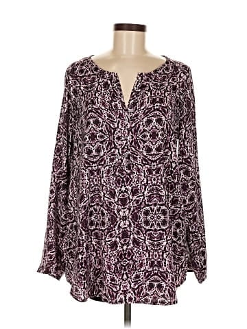 Rock & Republic Long Sleeve Blouse (view 1)