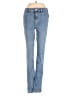 Free People Hearts Blue Jeans Size 25 waist - photo 1