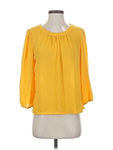 7th Avenue Design Studio New York & Company 3/4 Sleeve Blouse (view 1)