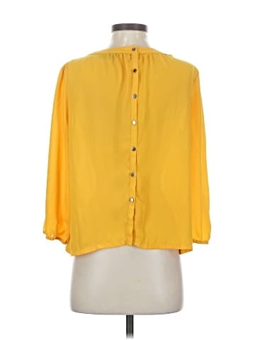 7th Avenue Design Studio New York & Company 3/4 Sleeve Blouse (view 2)