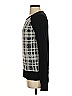 Banana Republic Checkered-gingham Black Pullover Sweater Size S - photo 5