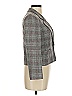 Pendleton 100% Wool Plaid Gray Wool Blazer Size 6 - photo 4