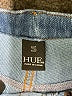 Hue Chevron-herringbone Blue Jeggings Size S - photo 6