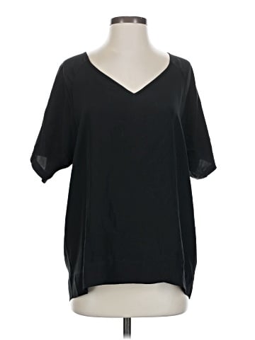 Chelsea Flower Short Sleeve Silk Top (view 1)