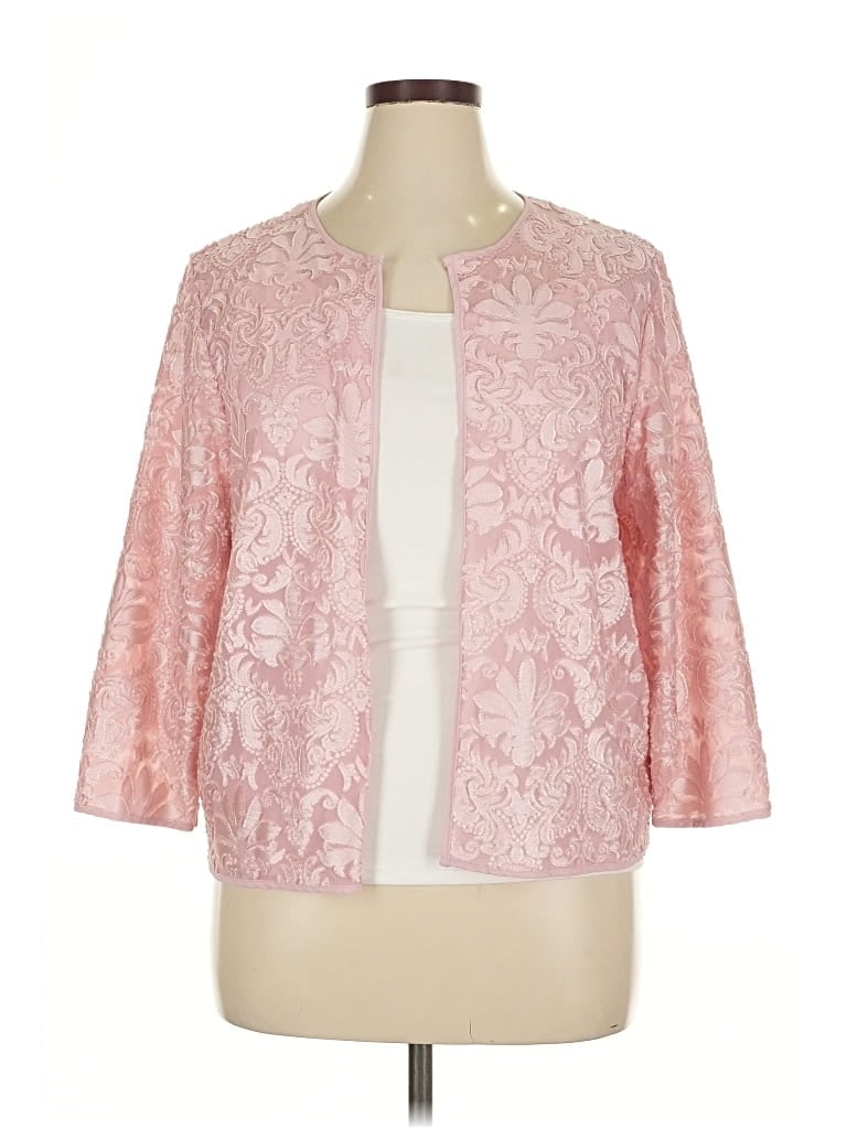 Pre-owned Lularoe Kimono In Pink