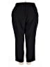 T Tahari Solid Black Casual Pants Size 2X - photo 2