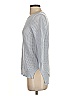 Ann Taylor Checkered-gingham Silver Pullover Sweater Size S - photo 5