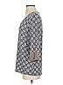 J.Jill Print Blue 3/4 Sleeve Top Size XS - photo 5