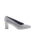 Stuart Weitzman Metallic Silver Tan Heels Size 6 - photo 1