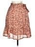 Orsay 100% Polyester Paisley Brown Casual Skirt Size EU 36 / US 6 - photo 2