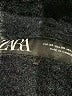 Zara Black Blue Coat Size XS - photo 6