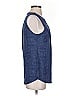 Soho Blue Sleeveless Blouse Size S - photo 4