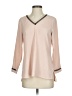 Calvin Klein Tan 3/4 Sleeve Blouse Size XS - photo 1