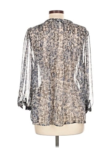 Joie 3/4 Sleeve Silk Top (view 2)