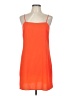 Halston Heritage 100% Polyester Orange Sleeveless Top Size L - photo 1