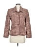 Bigio Collection Tweed Brown Blazer Size 6 - photo 1