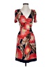 Max and Cleo Print Red Cocktail Dress Size XS - photo 1
