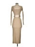 Lioness Tan Casual Dress Size S - photo 2