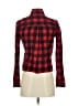 Madewell 100% Cotton Checkered-gingham Red Long Sleeve Button-Down Shirt Size XS - photo 2