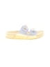 Mini Melissa Yellow White Sandals Size 2 (baby) - photo 1
