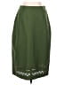 Neiman Marcus Solid Green Wool Skirt Size 6 - photo 1