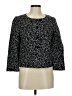 Ann Taylor LOFT 100% Cotton Polka Dots Black Blazer Size 6 - photo 1