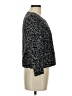 Ann Taylor LOFT 100% Cotton Polka Dots Black Blazer Size 6 - photo 4