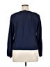 Shein Curve Blue 3/4 Sleeve Blouse Size 0X - photo 2
