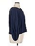 Shein Curve Blue 3/4 Sleeve Blouse Size 0X - photo 4