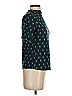 Polagram Green Short Sleeve Blouse Size S - photo 4