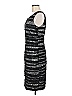 Calvin Klein Tweed Silver Cocktail Dress Size M (estimated) - photo 5