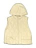 Zara 100% Polyester Gold Ivory Vest Size 13 - 14 - photo 1