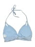 Isabella Rose Chevron-herringbone Blue Swimsuit Top Size D CUP - photo 2