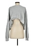 Pink Lily Gray Sweatshirt Size S - photo 2