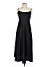 BHLDN 100% Polyester Solid Black Cocktail Dress Size 8 - photo 1