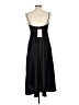 BHLDN 100% Polyester Solid Black Cocktail Dress Size 8 - photo 2
