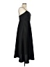 BHLDN 100% Polyester Solid Black Cocktail Dress Size 8 - photo 4