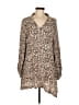 Pink Lily 100% Rayon Tan Cardigan Size M - photo 1