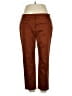 Maison 123 Solid Brown Dress Pants Size EU 46 / US 16 - photo 1
