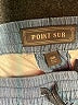 Point Sur 100% Cotton Blue Casual Pants Size 00 - photo 4