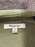 Madewell 100% Cotton Solid Green Romper Size XXS - photo 4